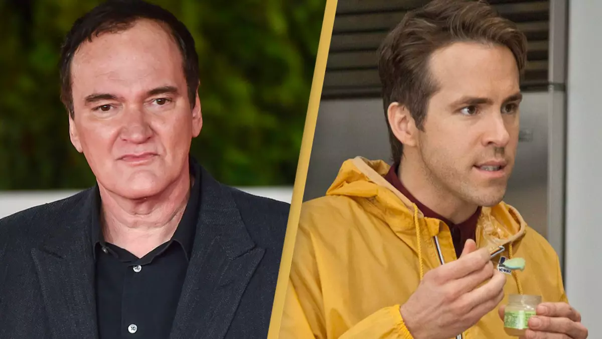 Quentin Tarantino and Ryan Reynolds